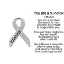 You are a Survivor Charm - Charms and Worry Stones - by Ganz
