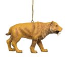 Sabretooth Tiger Ornament - Christmas >> Ornaments >> Animals - by Kurt Adler - view 2