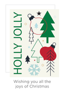 Holiday Memories - Holly Jolly Trees - Gift Shoppe >> Greeting Cards >> Christmas - by Paper Images