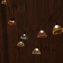 Retro Lampshade Patio String LIghts - Home & Living >> Lighting >> Novelty - by Everlasting Glow - view 2