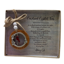 Cardinal Crystal Tear  Ornament