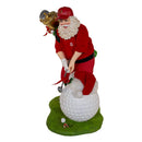 Fabriche Golfer Santa With Oversized Golf Ball - Christmas >> Figurines >> Santa Claus - by Kurt Adler - view 4