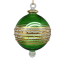 Ring Etched Stipple Ball - Green