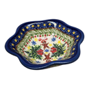 Polish Pottery Ruffled Bowl - Polish Pottery - Gingerbread Delight