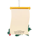 Cardinal on Scroll Hallmark Ornament