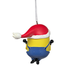 Minions Bob in a Santa Hat Ornament - Licensed - by Hallmark - view 3