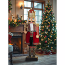 Musical Singing Nutcracker - 44 Inches Tall ** Display Model ** - Christmas >> Nutcrackers - by Gerson - view 2