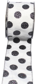 Halloween Wire Ribbon 2.5 inches x 25 feet - - The Country Christmas Loft