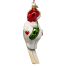 Wooshing - Skiing Snowman Ornament