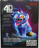 4D Build K Pop Demon Hunters Derpy Tiger 3D Puzzle Model Kit - Activity Sets - by Spinmaster