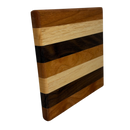 Vermont Artisan  Tri Color Routed Square Cutting Board