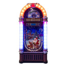 Musical LED Juke Box Water Lantern featuring Santa