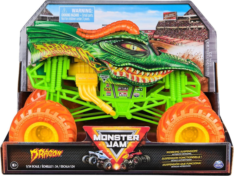 Monster Jam 1:24 Scale Monster Truck - Dragon