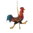 Resin Carousel Ornament - Rooster