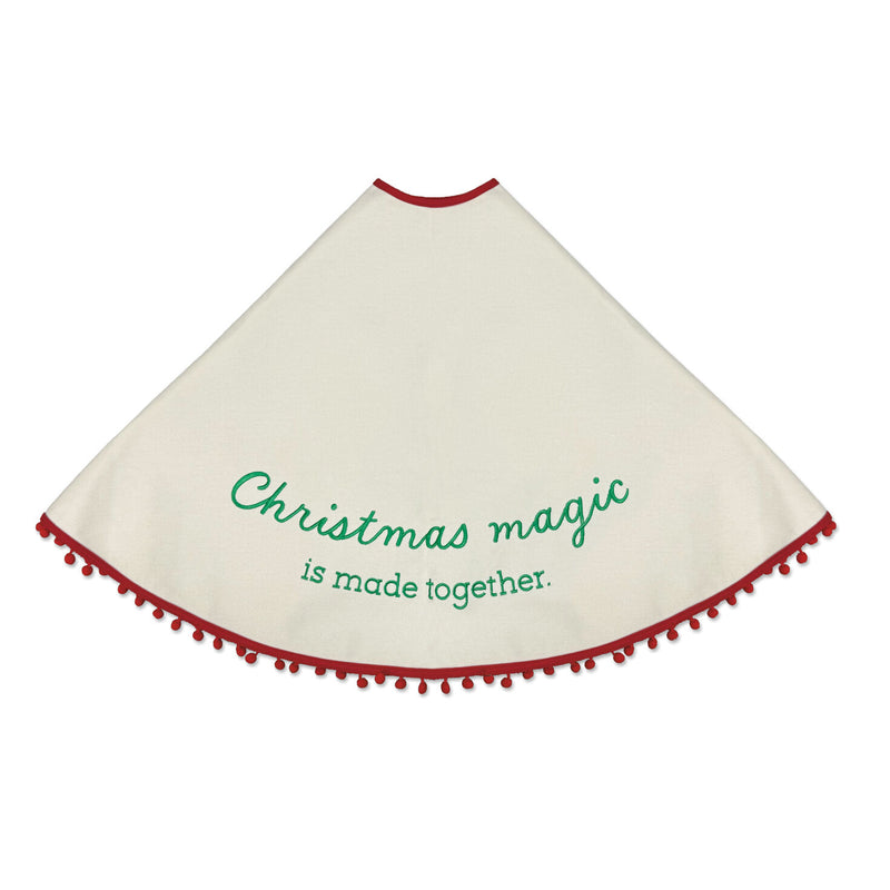 Christmas Magic Tree Skirt Handprint Kit