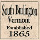 Local Towns Ceramic Coaster - South Burlington - Coasters - by Paint The Town