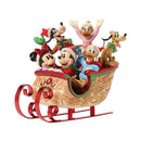 A Sleigh Full of Joy: Mickey & Friends Sleigh - Christmas >> Figurines >> Jim Shore - by Jim Shore