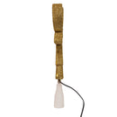 Warm White LED Gold Angel Treetop - 9.25 inch