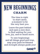 New Beginnings Charm - Gift Shoppe >> Jewelry >> Charms and Worry Stones - by Ganz - view 3