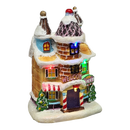Lighted Resin Gingerbread House - Bakery