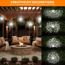 Starburst 5 Piece Light Set - 1000 LED - Cool White - Christmas >> Lighting - by Lamphome - view 3