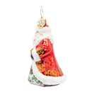 Christopher Radko Little Gem Glass Ornament - Cardinal Kris Kringle