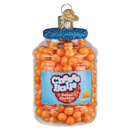 Cheese Balls  Glass Ornament