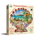 Tropical Shells Shaped Puzzle