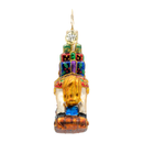 Christopher Radko Little Gem Glass Ornament - Rockin Around the Christmas Tree