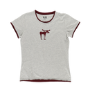 Funky Moose Fitted T-Shirt - - The Country Christmas Loft