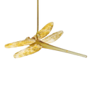 Egyptian Glass Dragonfly Ornament - Yellow