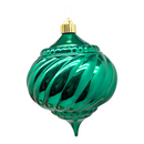 6" (150mm) Commercial Shatterproof Ball Ornament - Blarney Green Onion - Christmas >> Ornaments >> Shatterproof - by Christma