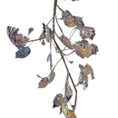 72-Inch (6-Foot) Holographic Holiday Garland with Jewels - Christmas >> Garland - by Gerson - view 2