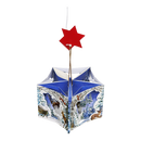 Popup Mini Book German Ornament - Frohes Fest Nature - Christmas >> Ornaments >> Novelty - by Coppenrath - view 3