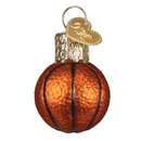 Gumdrop Mini Basketball Glass Ornament