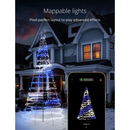 Twinkly 1000-Light RGB LED Light Pole Tree (Generation II) - The Country Christmas Loft