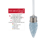 You Are A Gem Charm - Blue