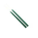 Mole Hollow Half Sized Taper Pair (Emerald Green) - 6 Inch - Home & Living >> Candles >> Taper