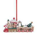 Gingerbread Train with Penguin