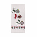 Winter Moment Embroidered Decorative Dishtowel
