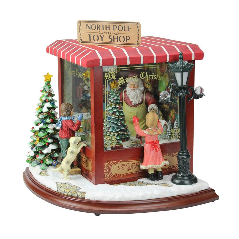 North Pole Toy Shop - Musical Tabletop **Store Display**