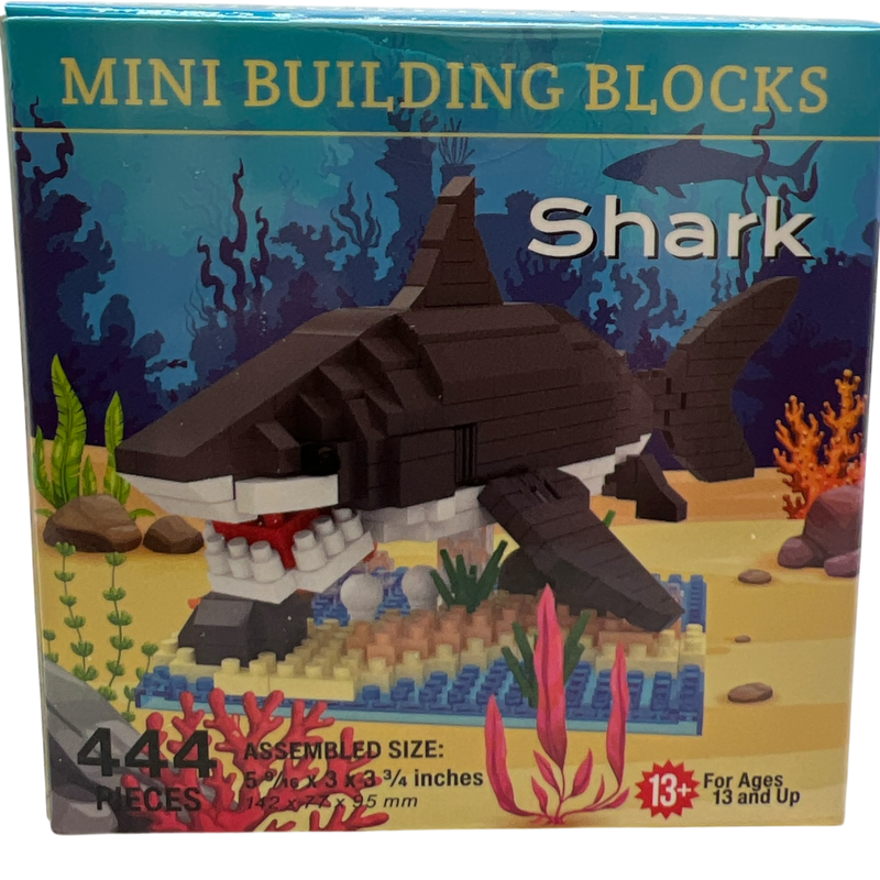 Mini Building Blocks Great White Shark - 444 Pieces – The Country ...