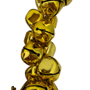 70 Inch Metal Jingle Bell Garland - Gold - Christmas >> Garland - by Gerson
