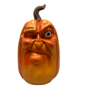 Whimsical Grinning Pumpkin