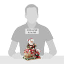 Holiday Lights Santa - Christmas >> Figurines >> Santa Claus - by Possible Dreams - view 4