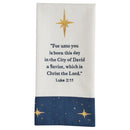 Away In The Manger Decorative  Dishtowel