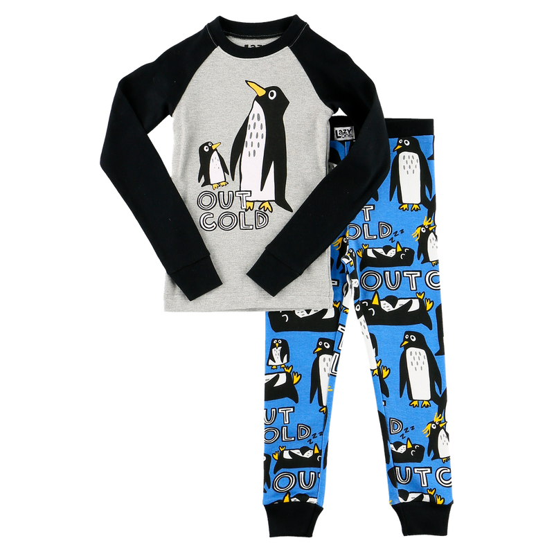Out Cold - Penguin Kid PJ Set - - The Country Christmas Loft