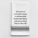 Dish Towel - Life's Journey - Housewares >> Linens >> Kitchen Towels and Cloths - by Wild Hare Designs
