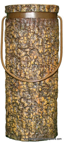 Resin Log Bucket - - The Country Christmas Loft