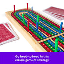Classic Solid Wood Cribbage Board with Cards and Pegs - Toy Shoppe >> Games - by Cardinal Games - view 3
